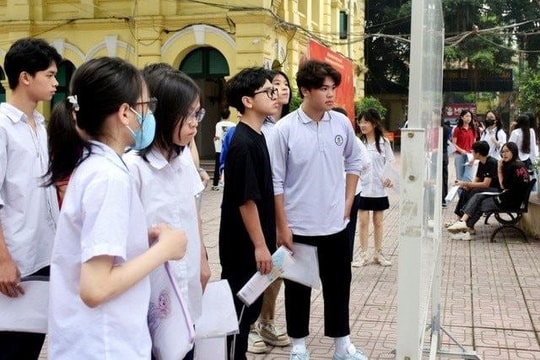 Hà Nội: Gần 104.000 học sinh đăng ký dự tuyển lớp 10