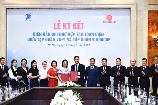 VNPT và Vingroup hợp tác cùng thúc đẩy chuyển đổi số, chuyển đổi xanh