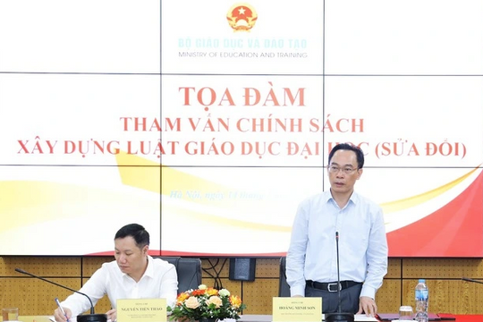 Tọa đàm Tham vấn chính sách xây dựng Luật Giáo dục đại học sửa đổi