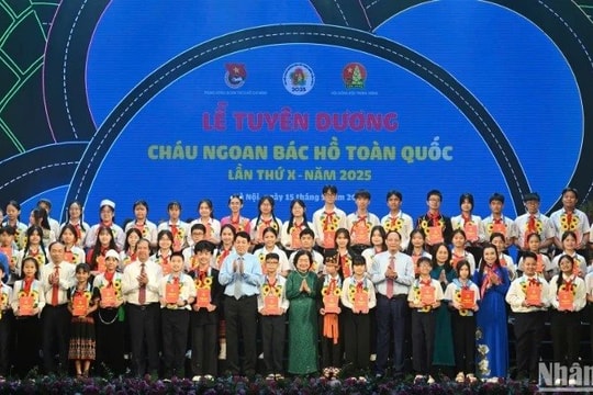 Chủ tịch nước Lương Cường: Thiếu nhi tiêu biểu là niềm tự hào, hy vọng, tương lai tươi sáng của dân tộc