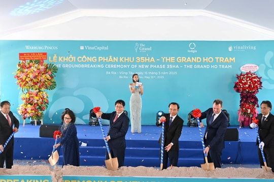 Bà Rịa – Vũng Tàu: Khởi công phân khu 35ha – Dự án The Grand Hồ Tràm
