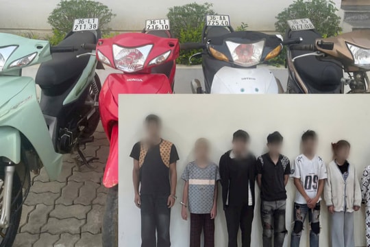 Liên tiếp trộm xe máy bán lấy tiền chơi điện tử