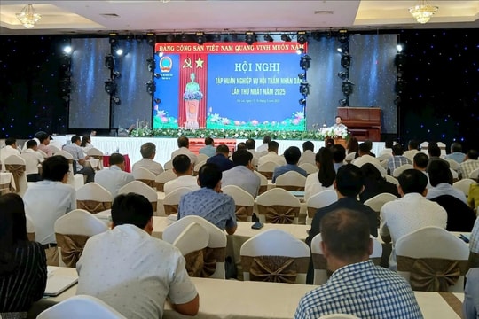 TAND tỉnh Gia Lai tổ chức Hội nghị tập huấn Hội thẩm nhân dân lần thứ nhất năm 2025