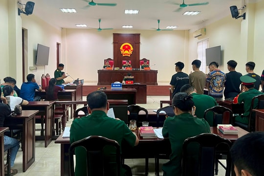 Tòa án quân sự khu vực Thủ đô Hà Nội phối hợp tổ chức phiên tòa rút kinh nghiệm