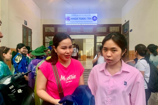 Kết thúc ngày thi đầu tiên kỳ thi Đánh giá năng lực của Trường ĐH Sư phạm Hà Nội