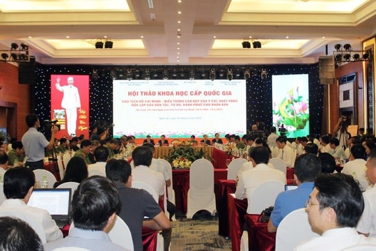 “Chủ tịch Hồ Chí Minh” - Biểu tượng cao đẹp của ý chí, khát vọng độc lập của dân tộc, tự do, hạnh phúc cho nhân dân