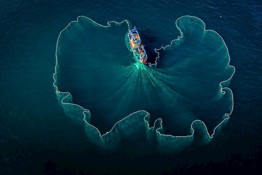 Từ bức tranh biển sống động đến làng chài đầy sắc màu ở Nhơn Lý