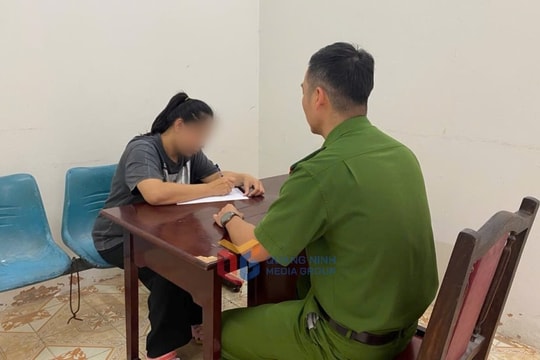 Bắt đối tượng cho vay lãi tới 365%/năm tại Cẩm Phả