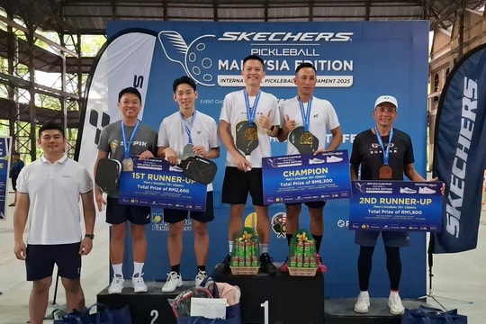 Pickleball Việt Nam ghi dấu ấn đậm nét tại Skechers Malaysia 2025