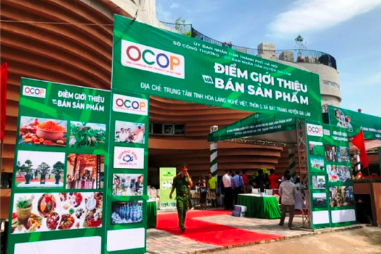 Hà Nội: Dự kiến công nhận thêm 5 trung tâm giới thiệu sản phẩm OCOP