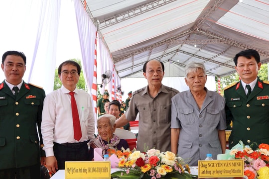 Ngày 19/5, về Long Khốt tưởng nhớ Bác Hồ và Anh hùng liệt sĩ