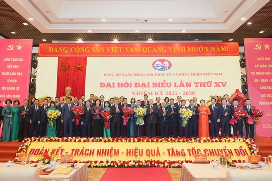 Đảng bộ BIDV tổ chức thành công Đại hội đại biểu lần thứ XV, nhiệm kỳ 2025 - 2030