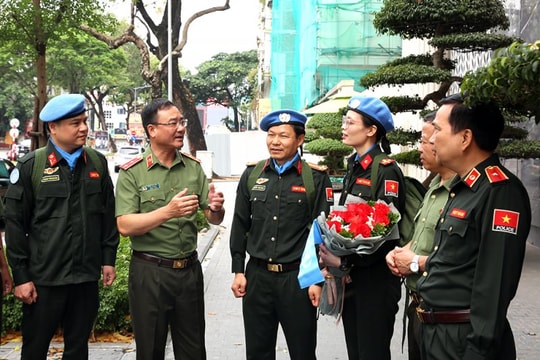 Bộ Công an tiếp tục sứ mệnh gìn giữ hòa bình của Liên hợp quốc