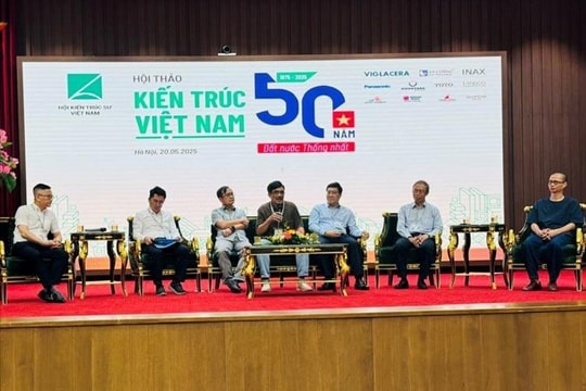 "Kiến trúc Việt Nam – 50 năm thống nhất đất nước"