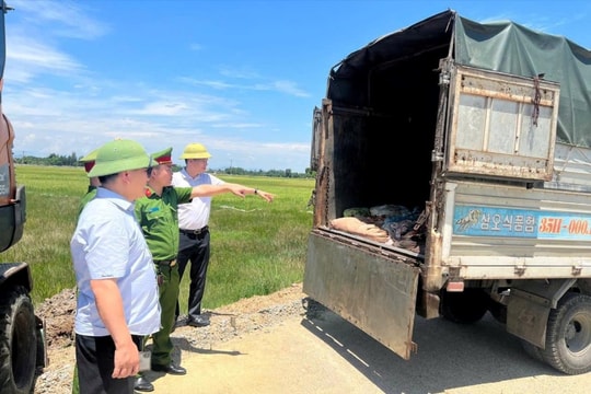 Phát hiện hơn 1 tấn sản phẩm động vật không rõ nguồn gốc