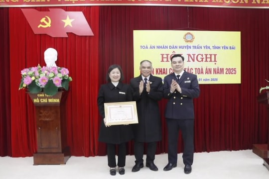 TAND huyện Trấn Yên (Yên Bái): Nâng cao chất lượng xét xử, giữ vững kỷ cương pháp luật