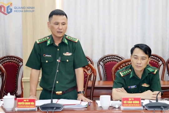 Lãnh đạo Quảng Ninh làm việc với Bộ đội Biên phòng tỉnh