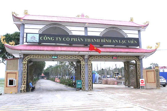 Công ty Thanh Bình An Lạc Viên phải hoàn trả gần 11 tỷ đồng cho người dân