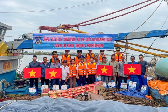 Tiếp tục đồng hành cùng ngư dân tỉnh Bà Rịa - Vũng Tàu