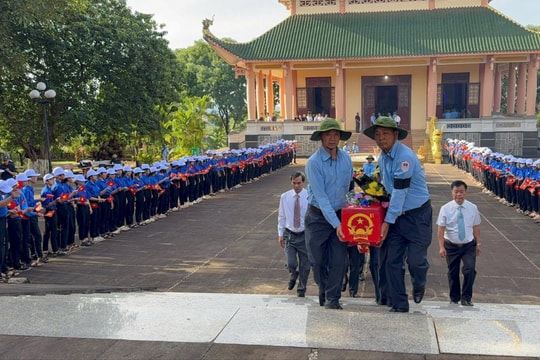 Tổ chức lễ truy điệu, an táng 23 hài cốt liệt sĩ hy sinh tại Campuchia