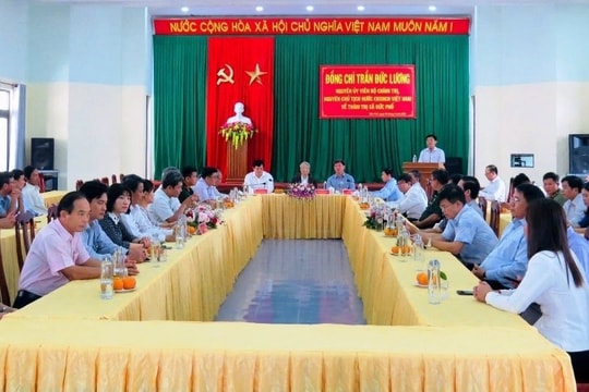 Nguyên Chủ tịch nước Trần Đức Lương: Nhà lãnh đạo giản dị và gần gũi với nhân dân