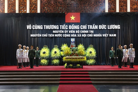 Lời cảm ơn của Ban Lễ tang và gia đình nguyên Chủ tịch nước Trần Đức Lương