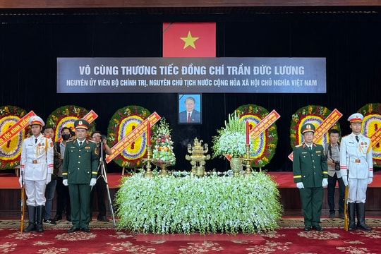 Lễ truy điệu nguyên Chủ tịch nước Trần Đức Lương