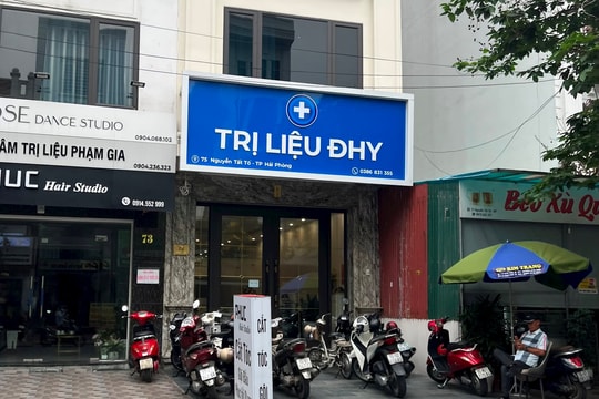 Một cơ sở trị liệu bị phạt vì khám chữa bệnh trái phép