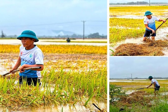 Mưa lớn gây thiệt hại nặng cho người dân Hà Tĩnh