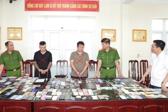 Triệt phá ổ nhóm trộm cắp, tiêu thụ tài sản tại chùa Tam Chúc