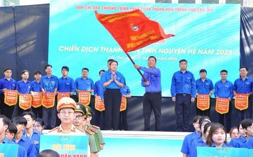 Cần Thơ ra quân Chiến dịch Thanh niên tình nguyện hè năm 2025