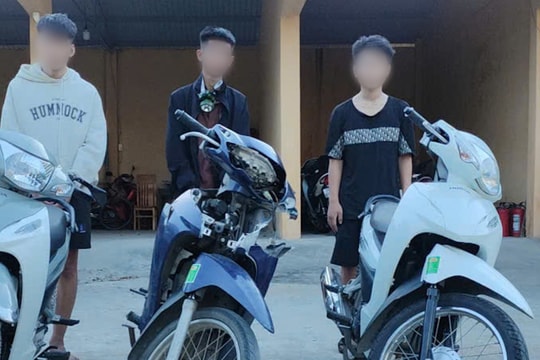 Nhóm siêu trộm thanh thiếu niên sa lưới pháp luật