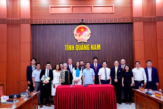 Quảng Nam tăng cường hợp tác đầu tư với mạng lưới doanh nghiệp toàn cầu