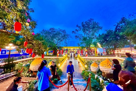 Hưng Yên: Chùa Chuông sẵn sàng cho Lễ cung rước Xá lợi Đức Phật