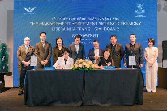 Kdi Holdings “bắt tay” The Ascott Limited quản lý vận hành Somerset Nha Trang tại Libera Nha Trang - giai đoạn 2