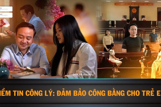 Niềm tin Công lý số 28: Đảm bảo công bằng cho trẻ em