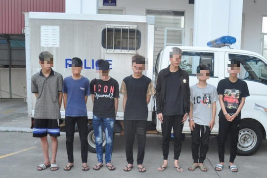 Khởi tố, bắt giam nhóm thanh thiếu niên gây rối trật tự công cộng trên đường phố