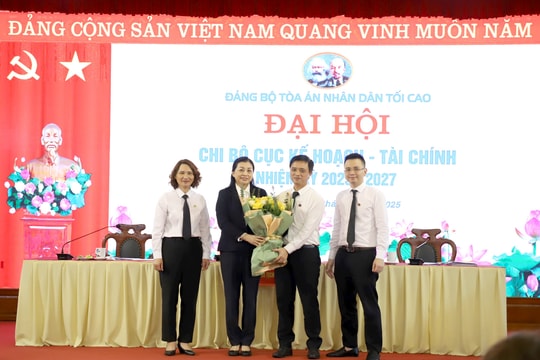 Đại hội Chi bộ Cục Kế hoạch – Tài chính nhiệm kỳ 2025 - 2027 thành công tốt đẹp