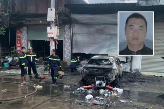 Bắt nghi phạm phóng hỏa đốt 4 nhà dân ở Bắc Giang