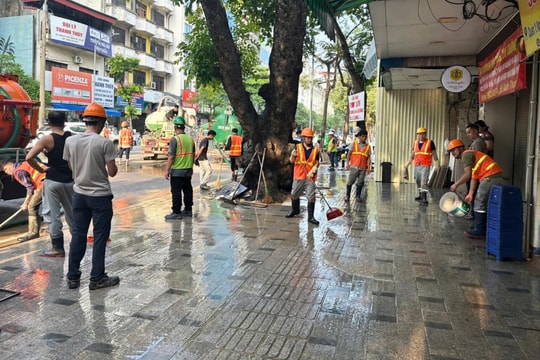 MRB tiếp tục thông tin về hiện tượng bùn lỏng trào lên ở phố Cát Linh, Hà Nội