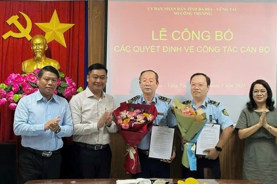 Bà Rịa - Vũng Tàu: Thành lập Chi cục Quản lý thị trường