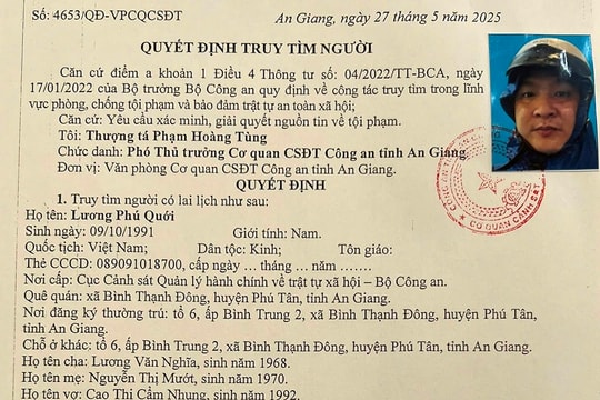 Truy tìm đối tượng lừa đảo hơn 1 tỷ đồng