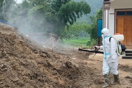 Bộ Y tế yêu cầu tăng cường phòng chống dịch mùa mưa bão