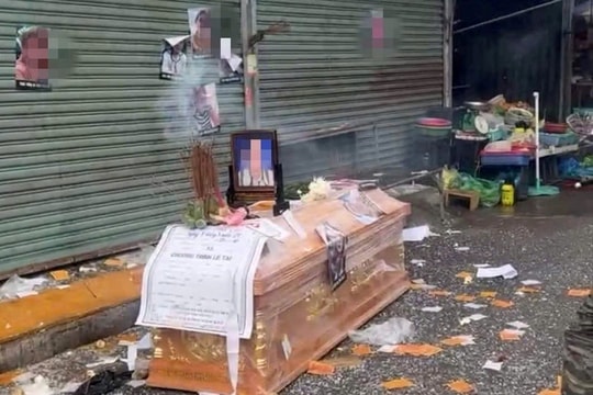 Truy tố 23 bị can mang quan tài đi đòi tiền chơi hụi