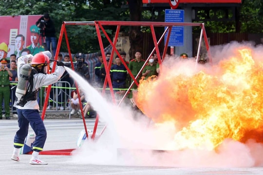 Hội thi Thể thao nghiệp vụ chữa cháy và cứu nạn, cứu hộ toàn quốc