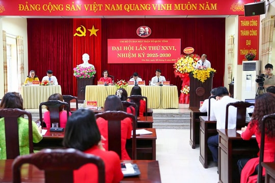 Hướng dẫn mới về sắp xếp nhân sự Mặt trận Tổ quốc Việt Nam