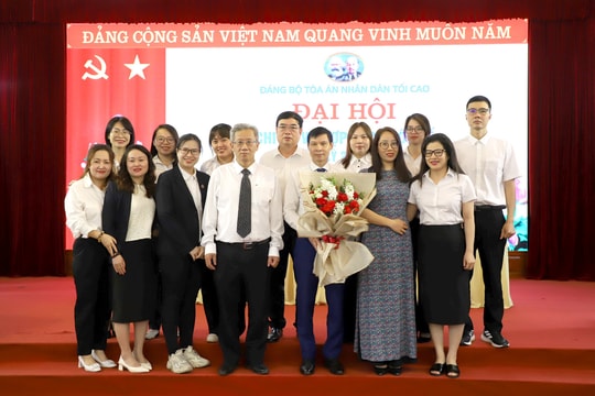 Đại hội Chi bộ Vụ Hợp tác quốc tế TANDTC nhiệm kỳ 2025 - 2027