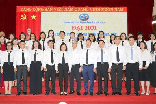Đại hội Chi bộ Vụ Pháp chế và Quản lý khoa học TANDTC nhiệm kỳ 2025 - 2027