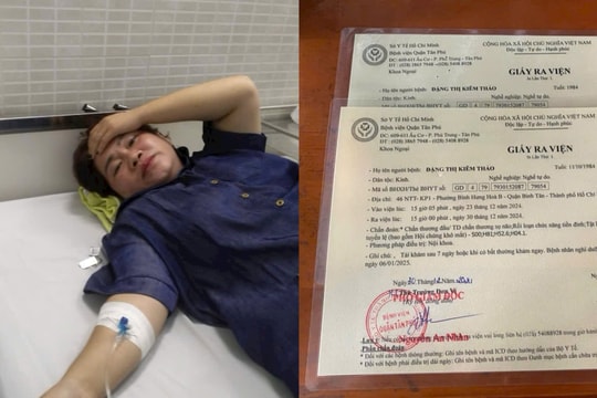 Khiếu nại kéo dài vụ người phụ nữ bị hành hung nhập viện tại TP. HCM
