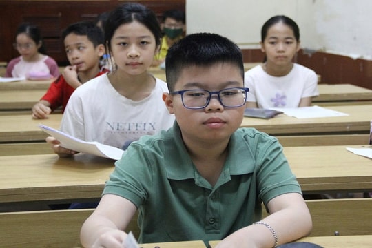 Kỳ thi vào lớp 6 ở trường có tỷ lệ chọi cao bậc nhất Hà Nội